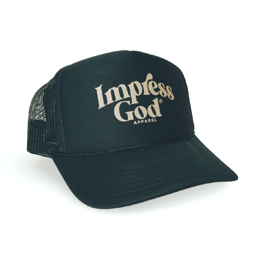 Signature Logo Trucker Hat | Vintage